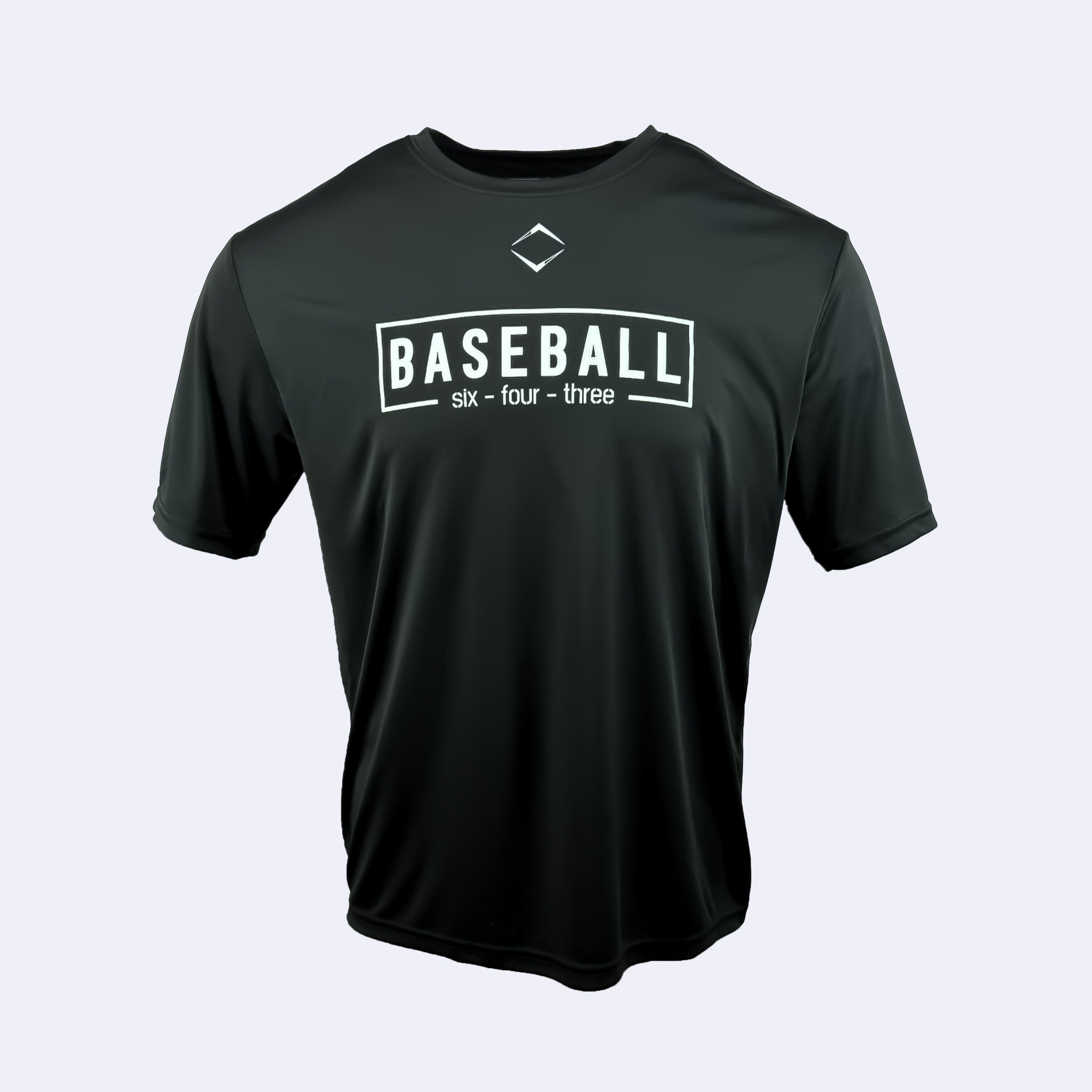 BOX PERFORMANCE YOUTH TEE - BLACK/WHITE V1