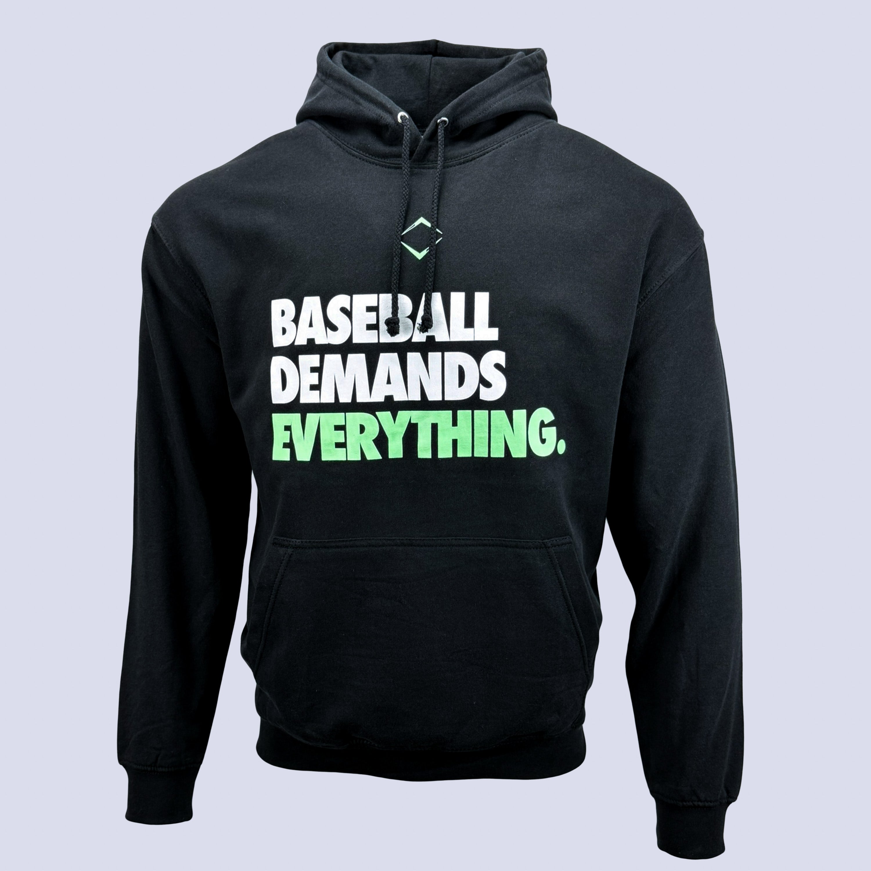 HOODIE - ADULT - DEMANDS BLACK/MINT V1 – 6-4-3 BASEBALL