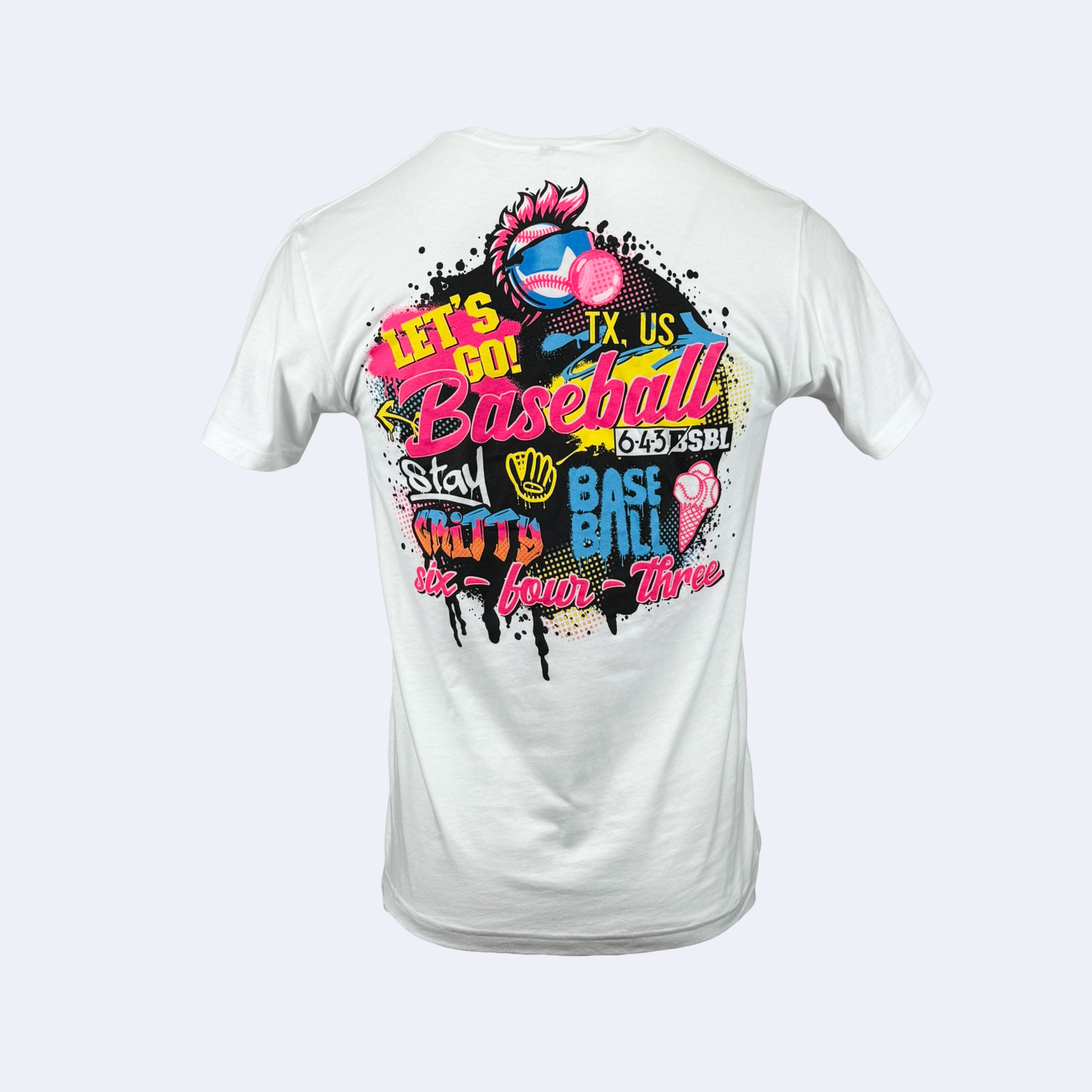 DRIP DROP TEE - WHITE V1