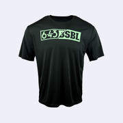 HIGHLIGHT PERFORMANCE TEE - BLACK/MINT V1