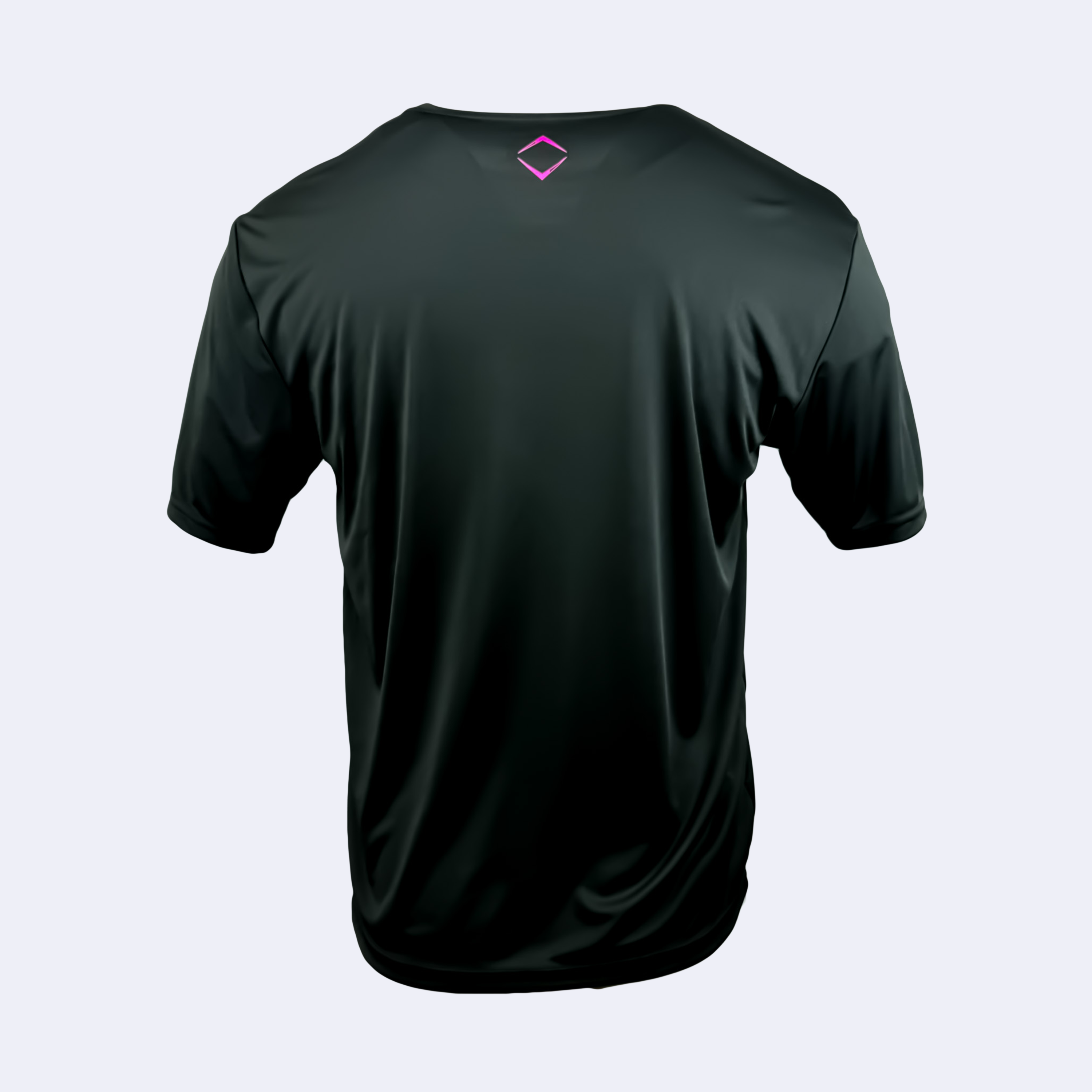 HIGHLIGHT PERFORMANCE TEE - BLACK/PINK V1
