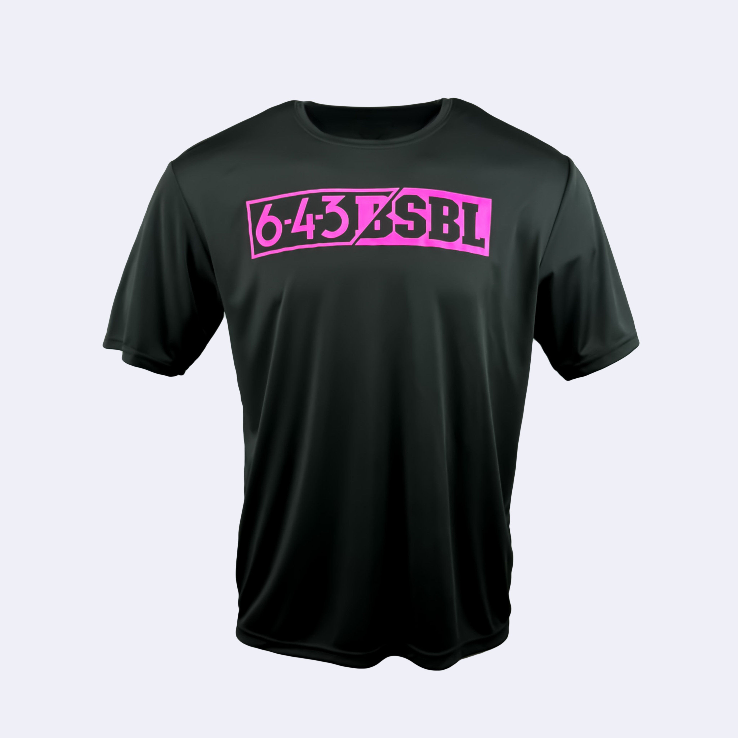 HIGHLIGHT YOUTH PERFORMANCE TEE - BLACK/PINK V1