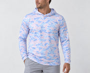 Performance Hoodie - Cotton Candy Camo