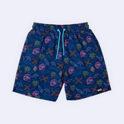 GRITTY SWIM TRUNKS - NAVY V2