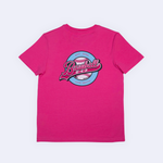 643 CIRCLE BRAND YOUTH TEE - PINK V2