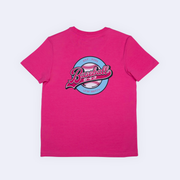 643 CIRCLE BRAND YOUTH TEE - PINK V2