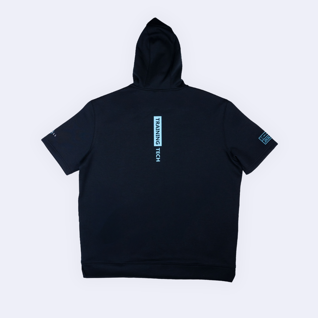SHORT-SLEEVE HOODIE - 643 BOX BLACK V2