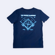 Blueprint Tee - Navy V2