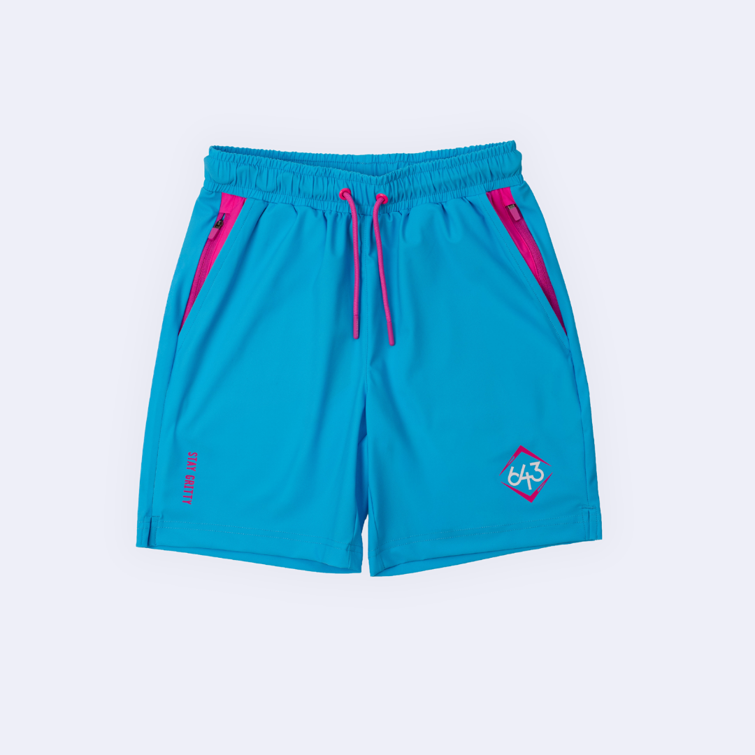 SOLID YOUTH SHORTS - COTTON CANDY