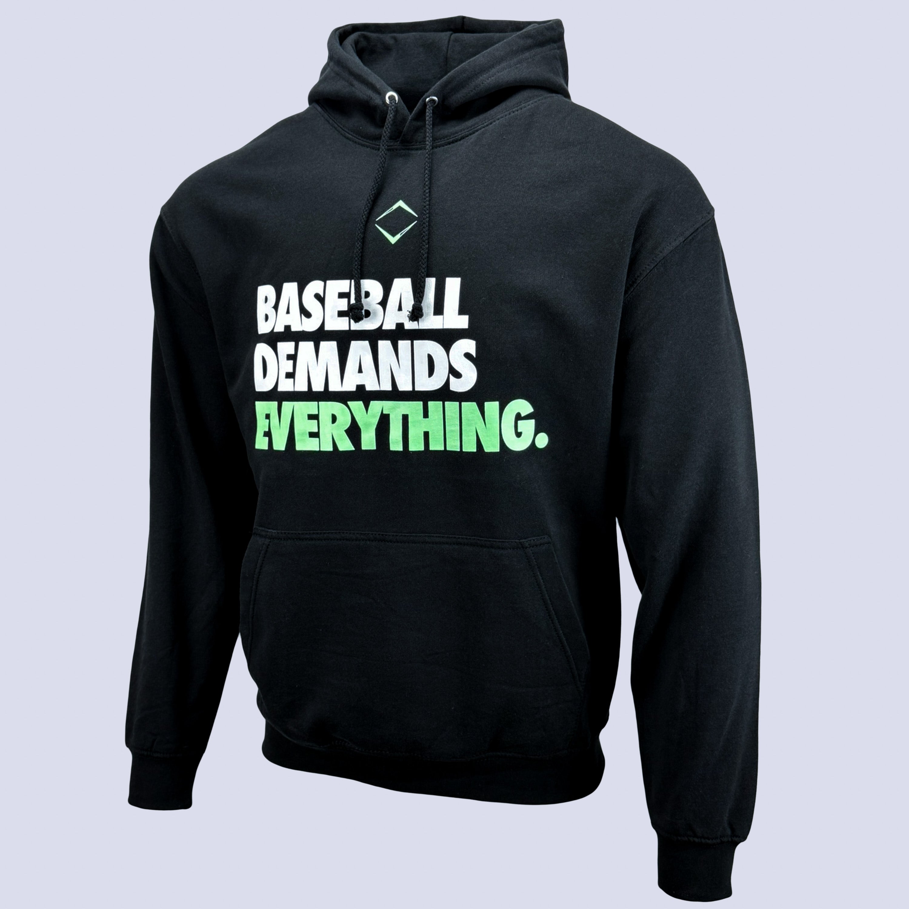 DEMANDS HOODIE - BLACK/MINT