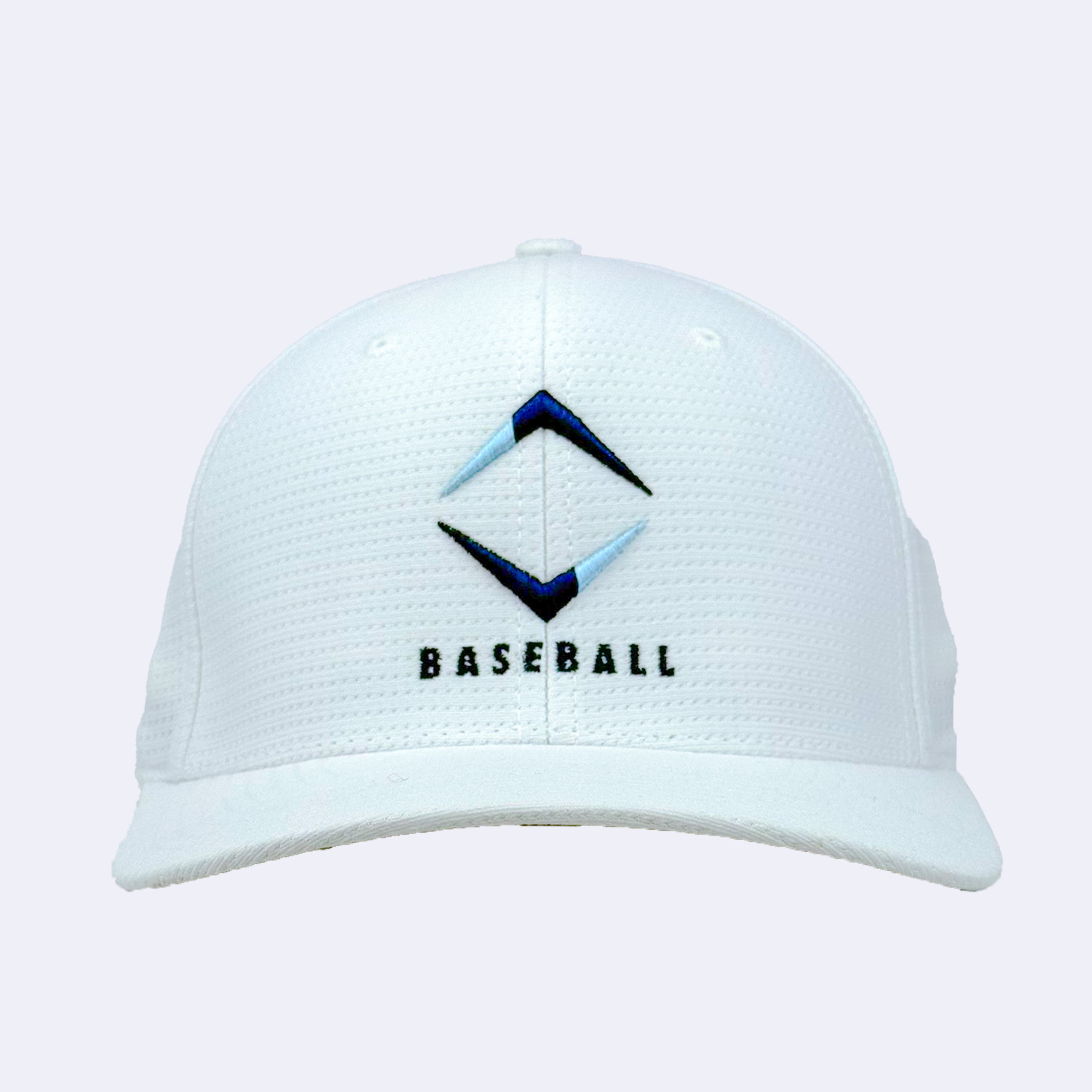 DIAMOND COOL & DRY HAT - WHITE/BLUE RASPBERRY