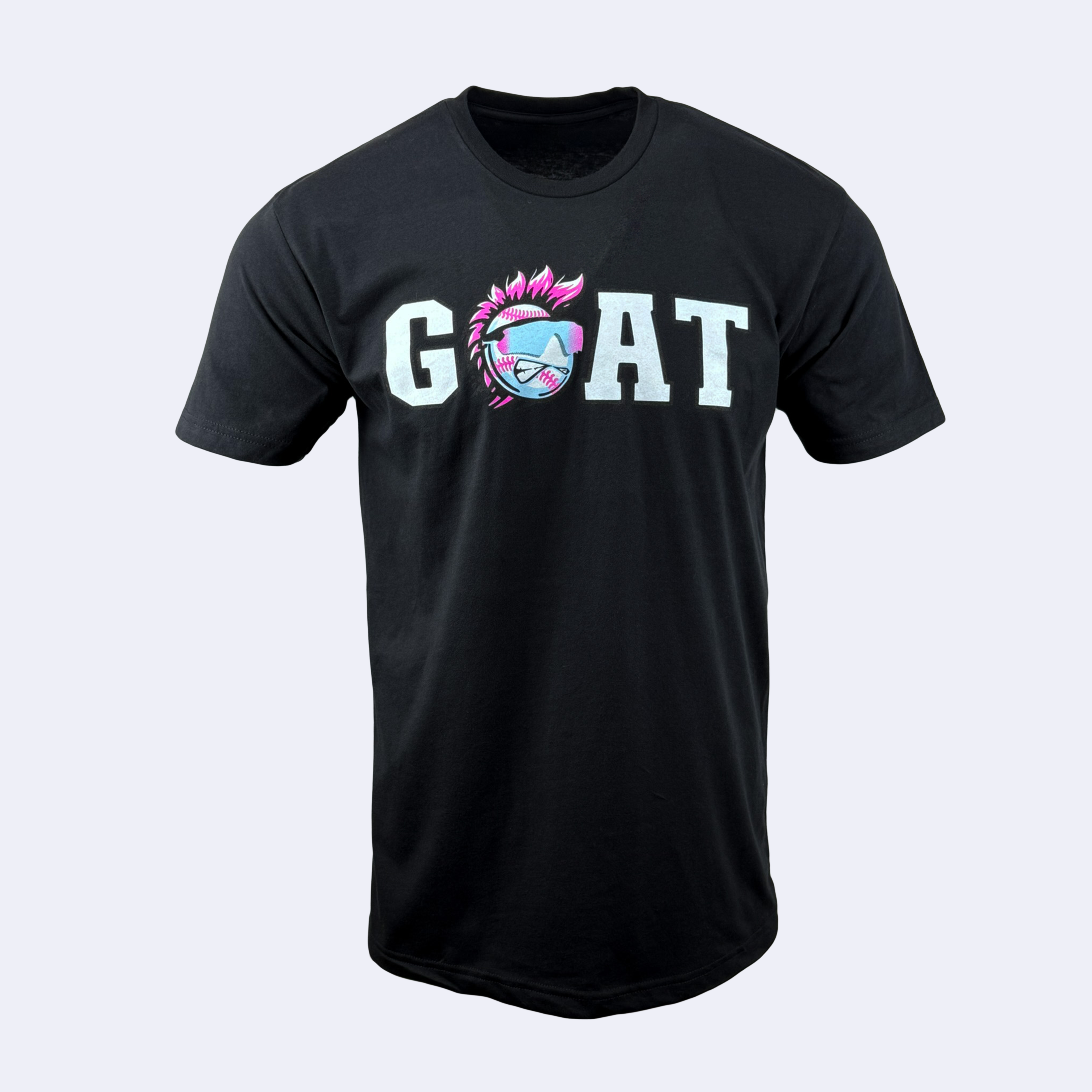 GOAT TEE - BLACK/WHITE