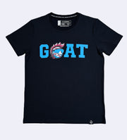 GOAT Youth Tee - Black/Blue V2
