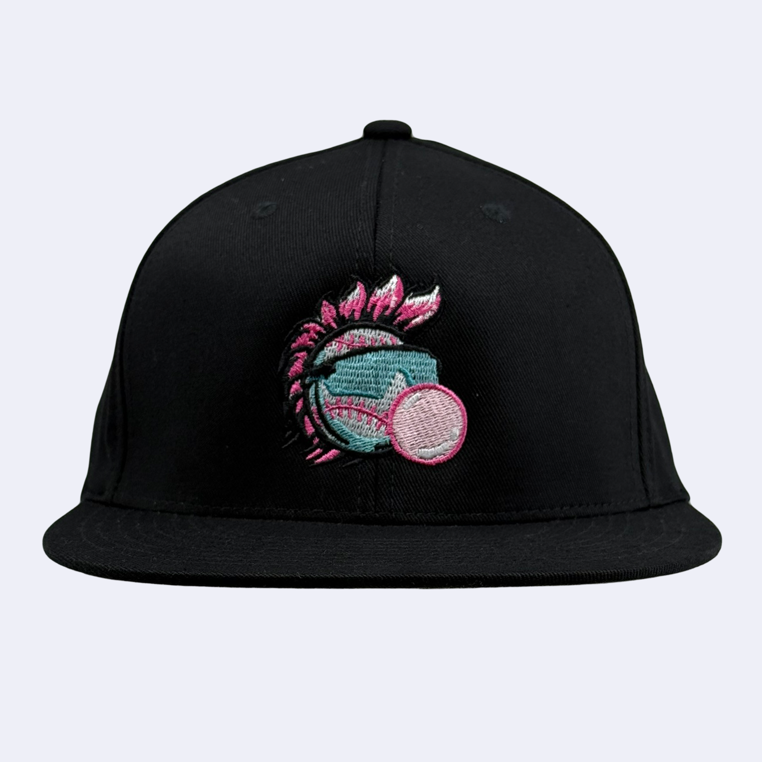 GRITTY FLAT BILL HAT - BLACK