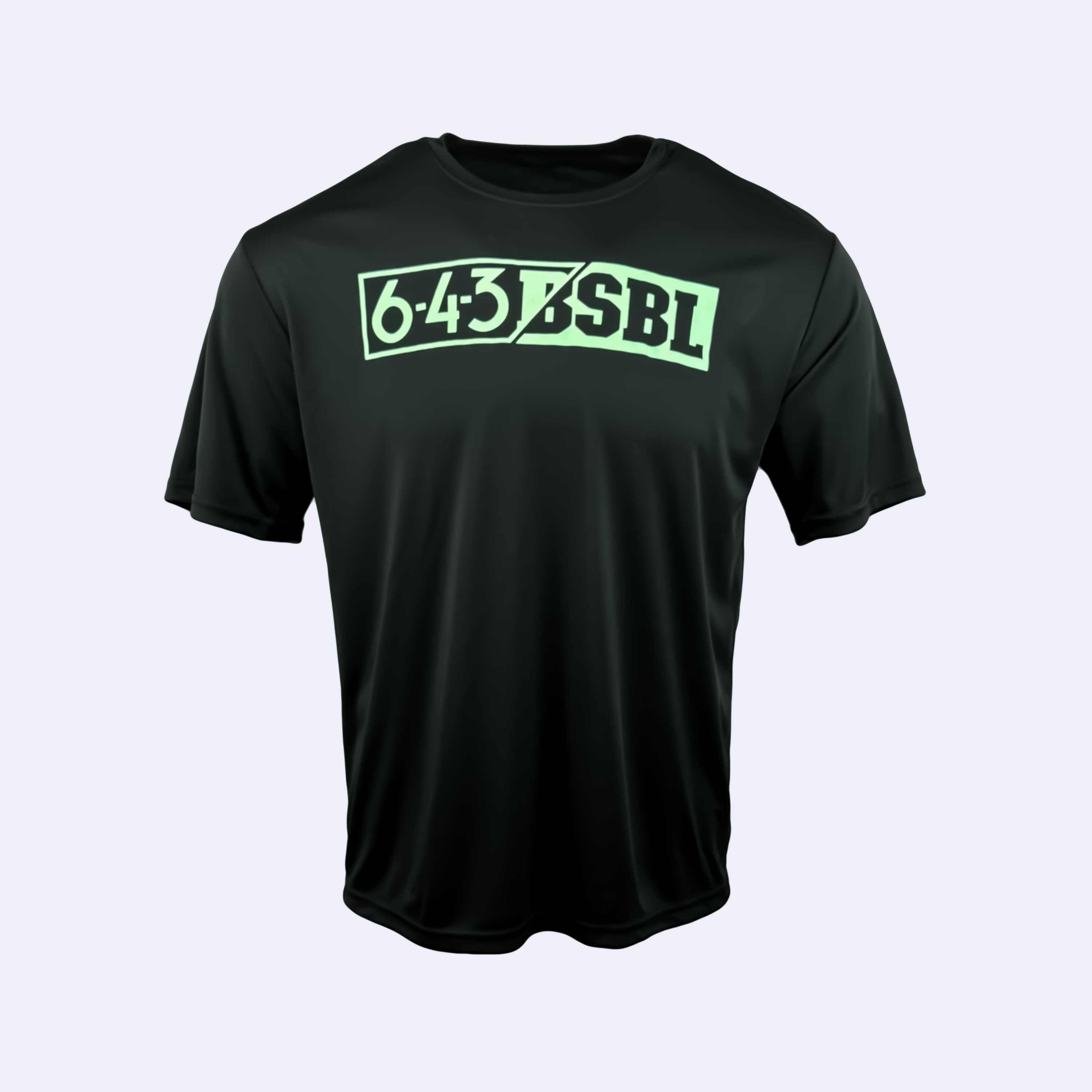 HIGHLIGHT PERFORMANCE TEE - BLACK/MINT