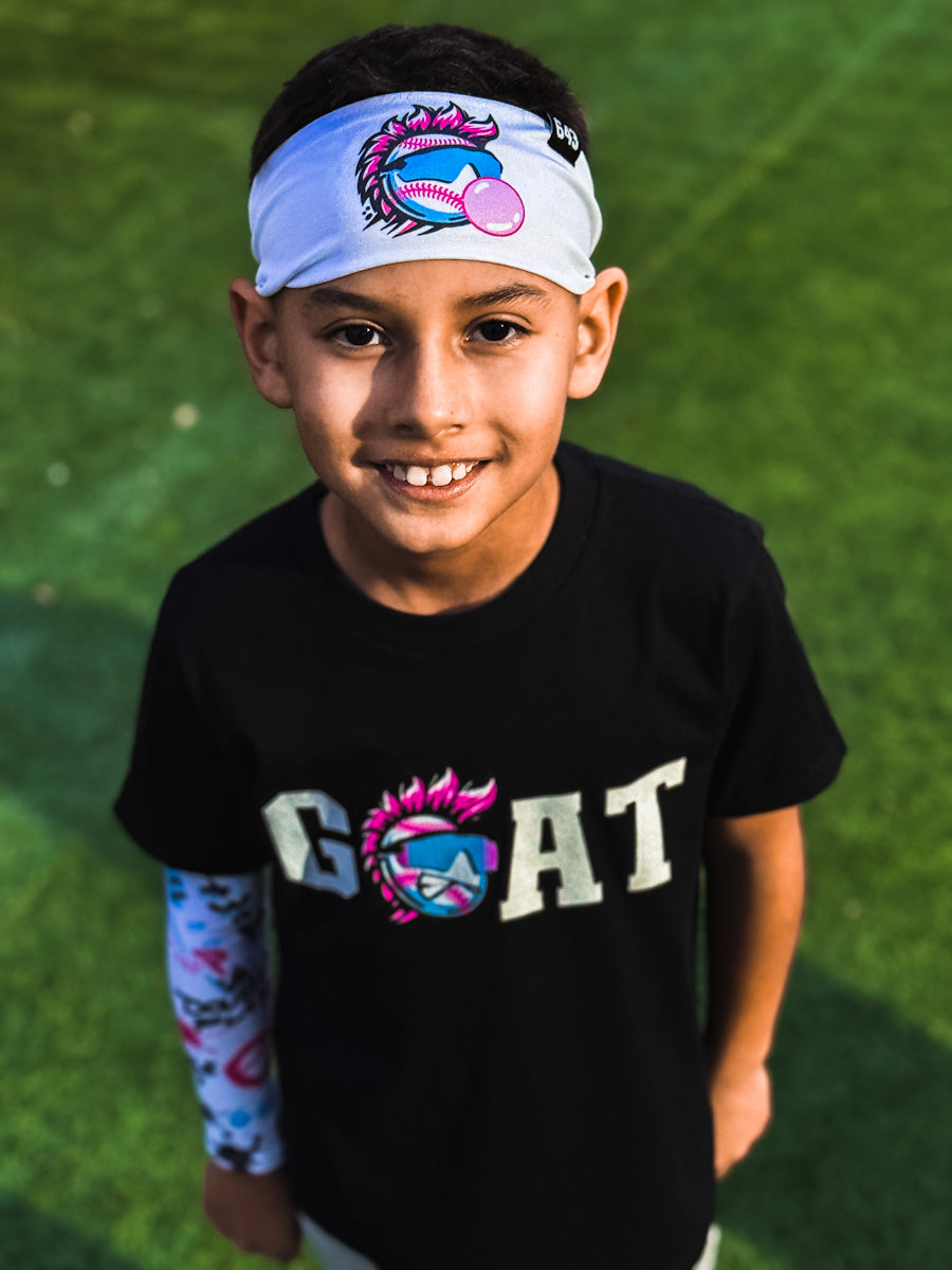 GRITTY BALLER HEADBAND - WHITE