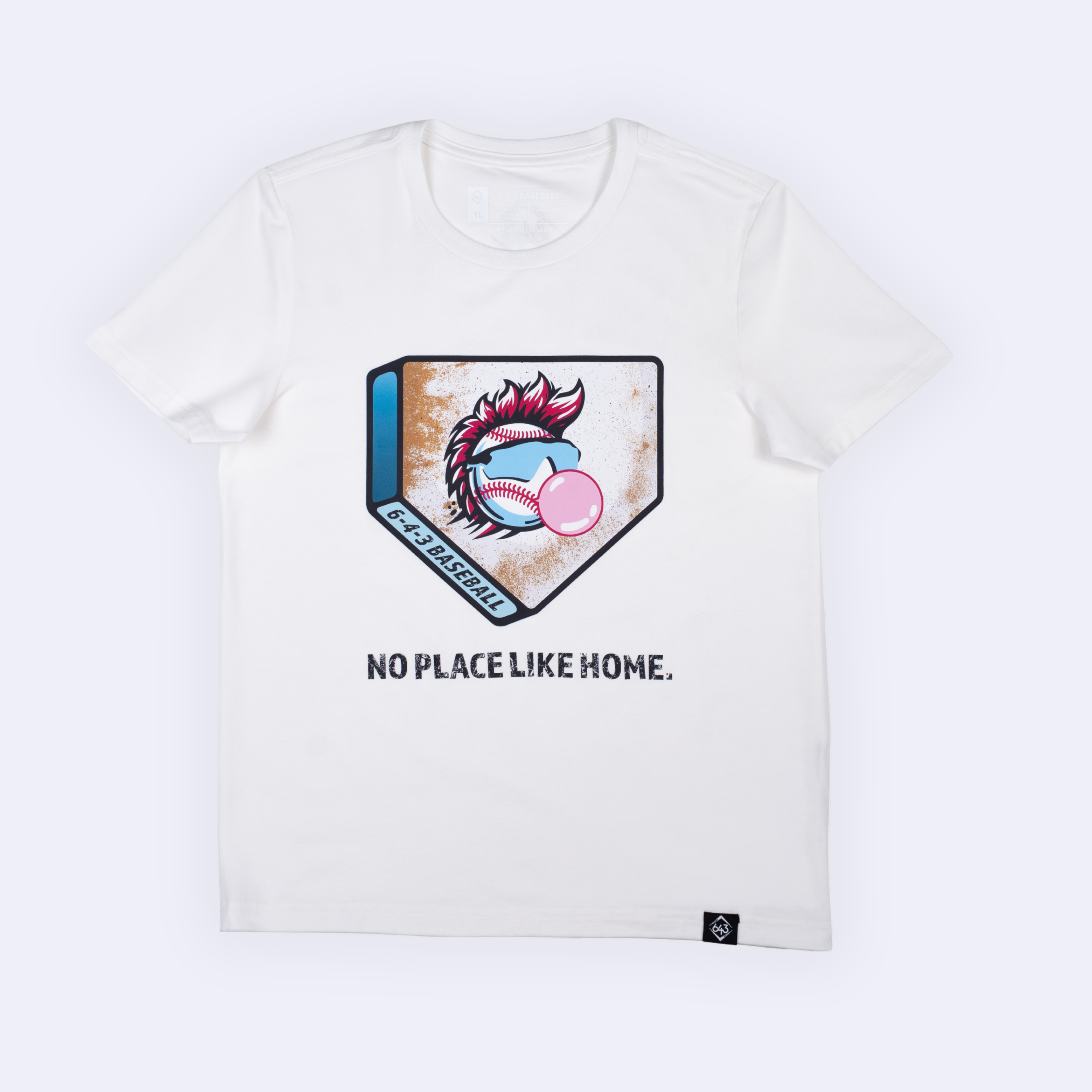 No Place Like Home Youth Tee - White V2