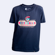 No Days Off Youth Tee - Navy V2