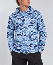 Performance Hoodie - Bluewater Camo