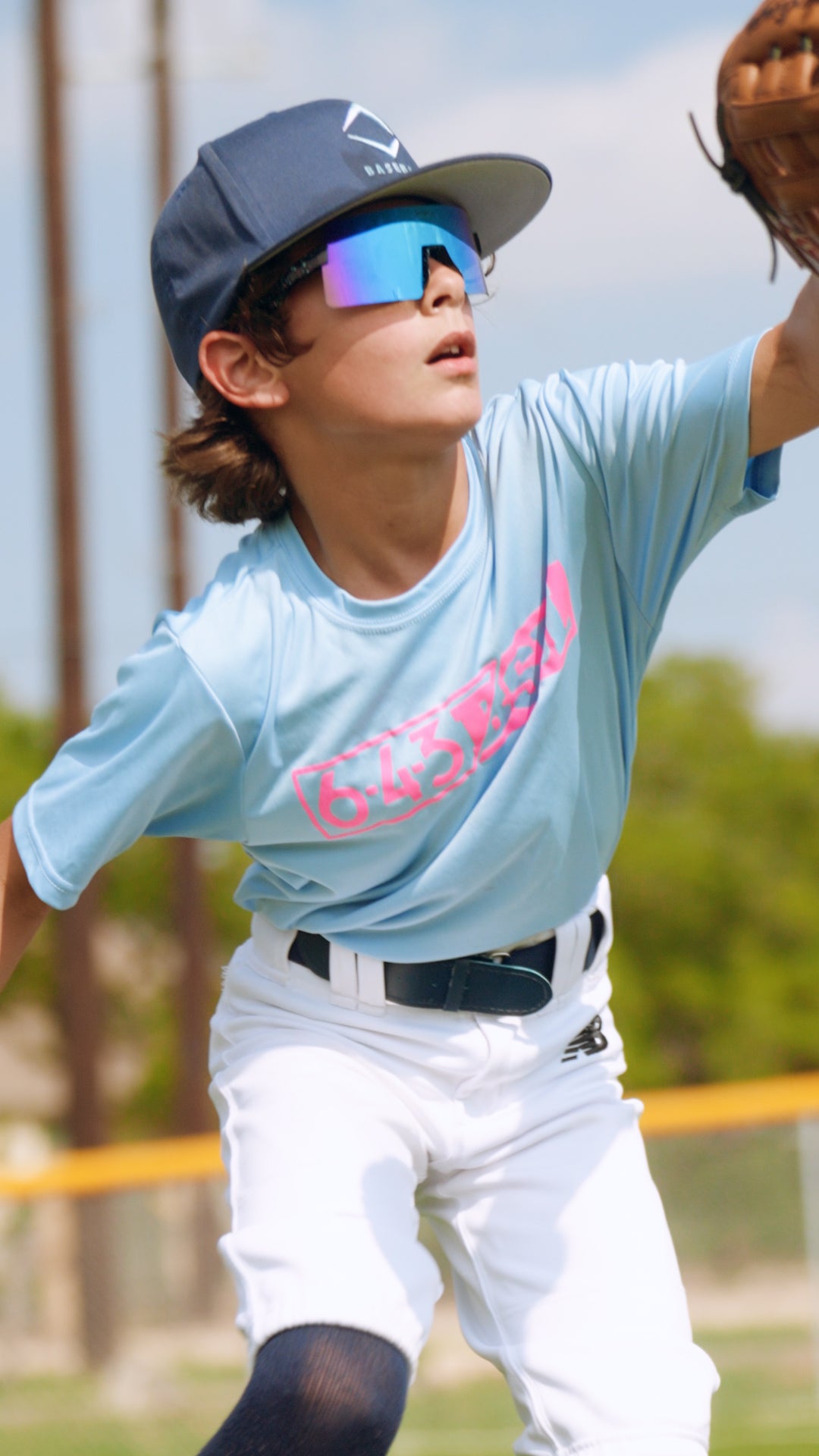 HIGHLIGHT YOUTH PERFORMANCE TEE - COTTON CANDY V1