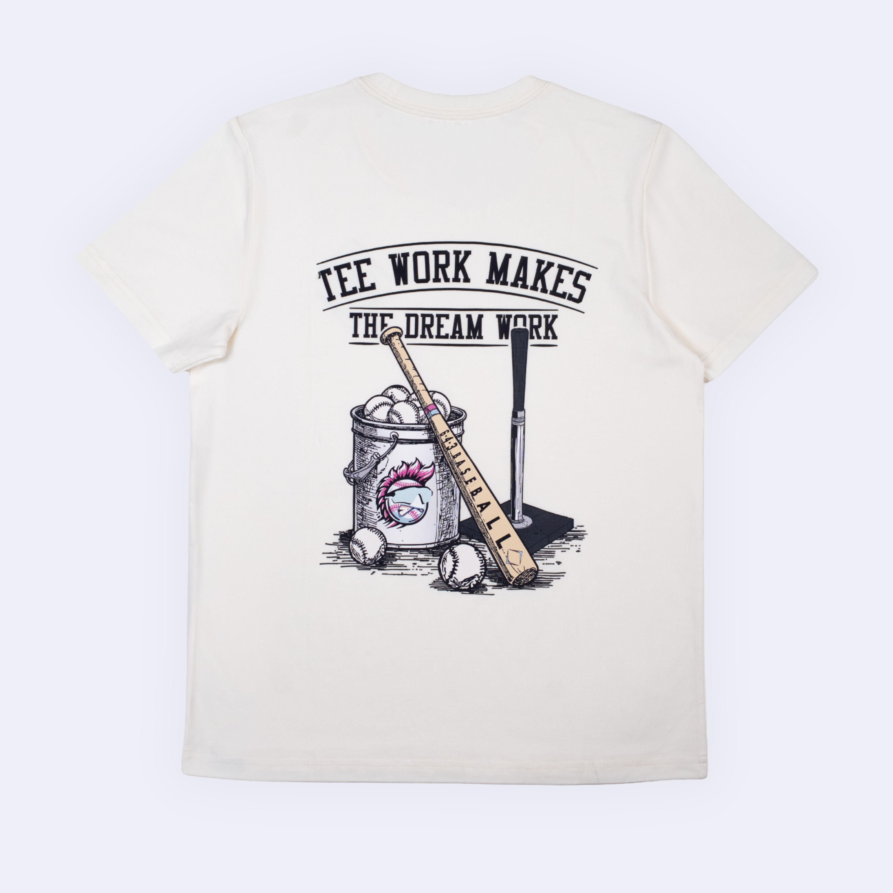 Tee Work - Cream V2