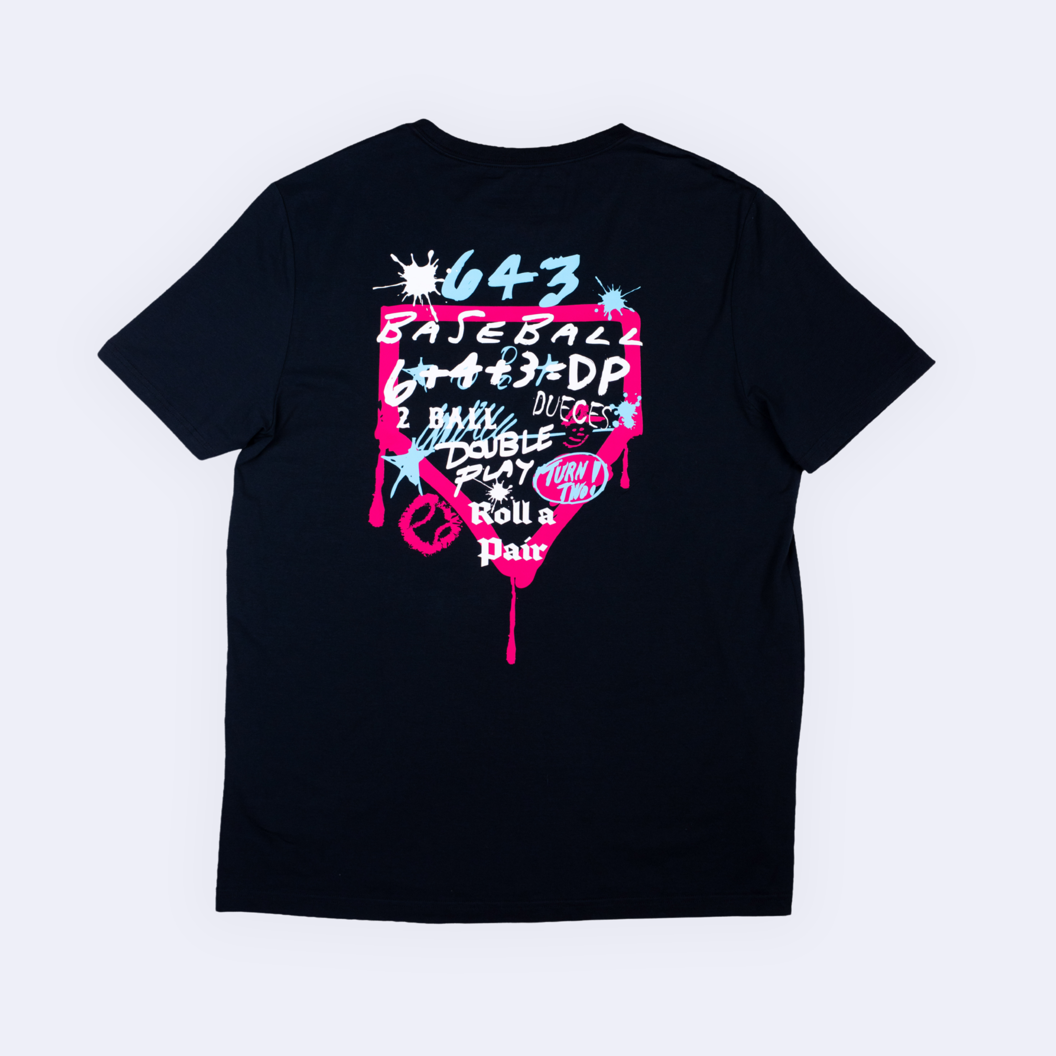 TURN TWO TEE - BLACK V2