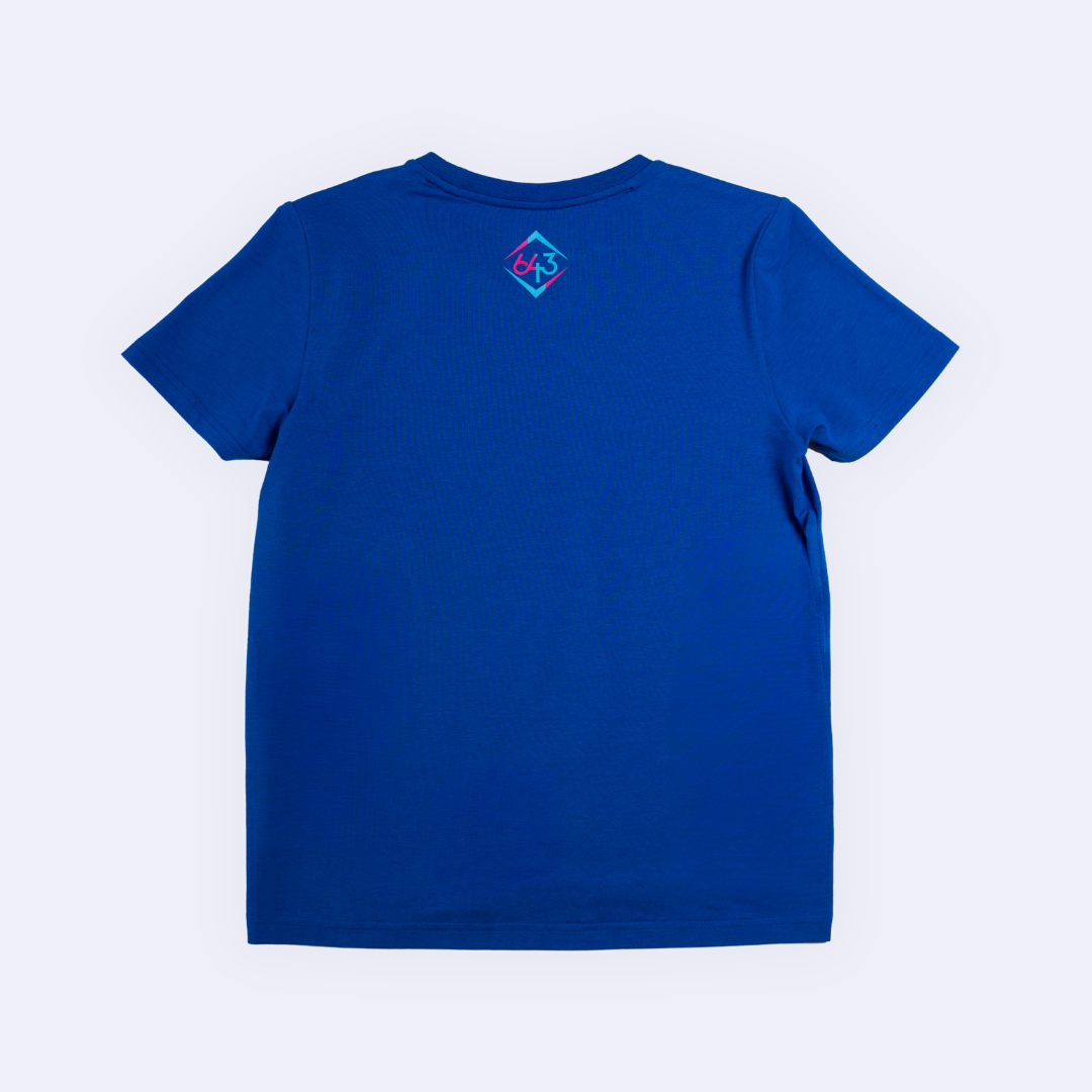 Gritty Vintage Youth Tee - Blue V2