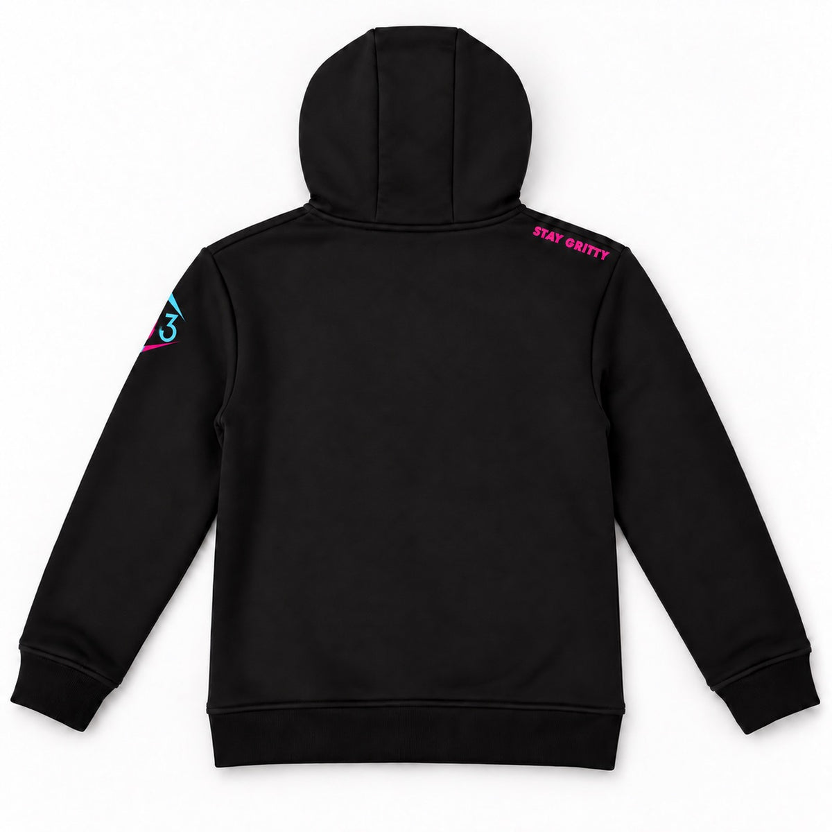 Gritty Baller Youth Hoodie Black back