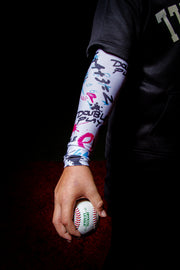 TURN TWO ARM SLEEVE - ADULT WHITE
