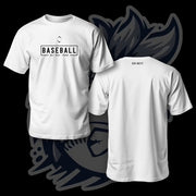 BOX PERFORMANCE YOUTH TEE - WHITE/BLACK V1